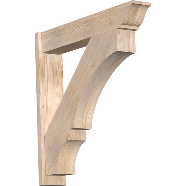 Ekena Millwork Balboa Traditional Smooth Outlooker, Douglas Fir, 7 1/2"W x 40"D x 40"H OUT08X40X40BOA01SDF - main